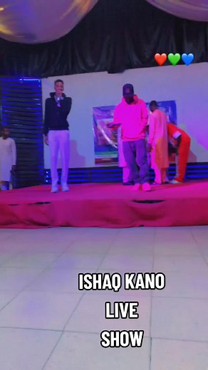 Ishaq Kano Live Show - Engaging Performance of Kano Singing