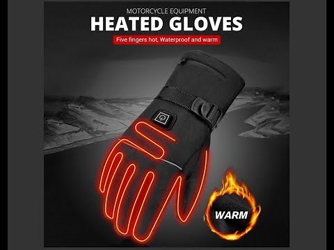 指先が冷たいので電熱ヒーター付き手袋 を買ってみた 夜目にかっこいいのは認める(^▽^)