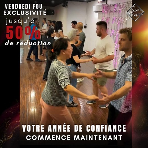 Ce Black Friday, lancez-vous dans une année de danse complète avec les meilleures offres de 2025 ! Choisissez l'Illimité ou le Programme Maîtrise et profitez de 12 mois de plaisir et d'une vraie communauté. Économisez jusqu'à 40% maintenant ! Réservez votre place avant qu'il ne soit trop tard !  | San tropez dance school | Facebook