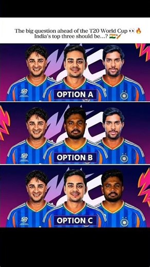 Best player top 3 for team #ipl #t20worldcup