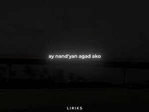 13K views · 433 reactions | nandyan agad ako - flow G | Liriks | Facebook