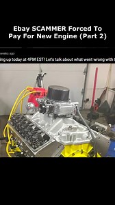 14K views · 301 reactions | Ebay SCAMMER Forced To Pay For New Engine (Part 2) #engine #rebuild #scam_230 | Garage Goblin | Facebook