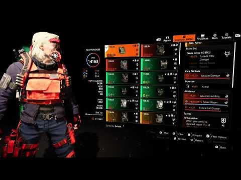 SHAFTCASH269'S TOM CLANCY'S THE DIVISION 2 - HOW TO BUILD VIDEO - HUNTERS FURY BUILD -