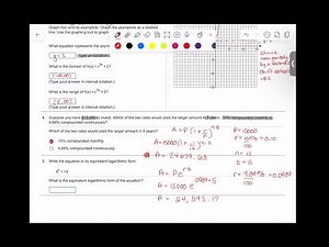 College Algebra Chapter 4 Exam Review