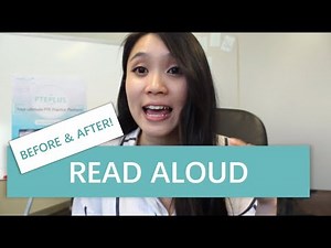 PTE Speaking | READ ALOUD | Before & After Pronunciation