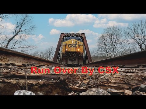 Run over By CSX Manifest train on it's way to Cincinnati.