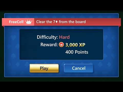 FreeCell HARD - May 17, 2026 - Microsoft Daily Challenge - Solitaire