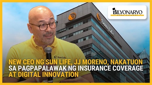 #Agenda | Patuloy na namumukod-tangi ang Sun Life bilang pinaka-pinagkakatiwalaang kompanya ng insurance sa bansa. Sa pagpasok ng bagong pamunuan, ano nga ba ang kanilang mga plano? Alamin natin sa Agenda report ni Ian Maghanoy. | Bilyonaryo News Channel