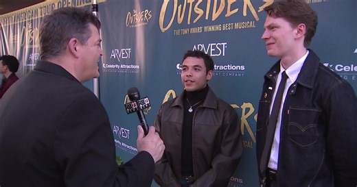 Ron interviews Jordan DeAndre Williams and Jackson Reagin from "The Outsiders" musical