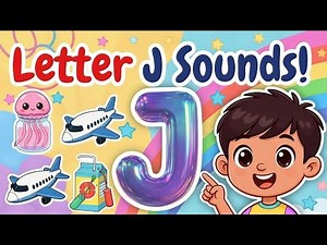 Letter J Phonics Song | Learn the Letter J Sound (/dʒ/) | Alphabet for Kids