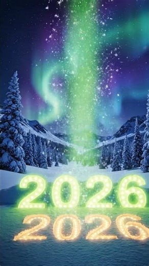 Happy New Year 2026 🌊✨ | Cinematic Beach Sunset AI Short #shorts #ytshorts