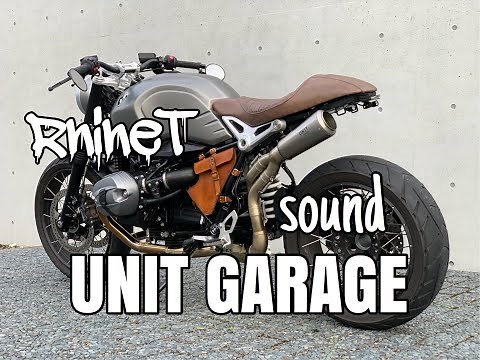 RnineT【UNITGARAGE】 exhaust-sound scrambler BMW