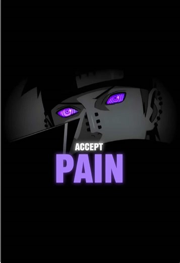 Feel pain 🩸 #naruto #pain #feelpain #quotes #anime