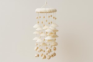 Handmade Seashell Wind Chime Coastal Boho Hanging Mobile Beach House Decor Nautical Porch Windchime Sea Shell Gift Idea - Etsy