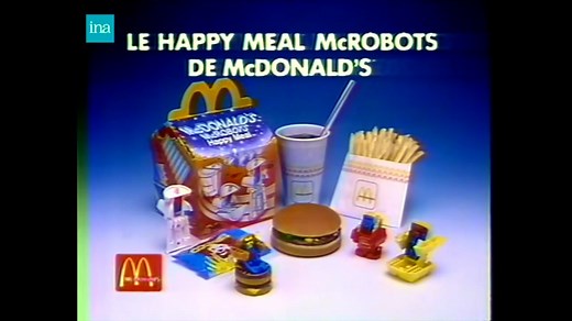Bon appétit les amis ! En 1989, McDonald’s glissait dans ses Happy Meal une série de jouets devenus cultes : les McRobots ! 🍔🤖 Quatre robots transformables à collectionner… et franchement, c’était le top ! Moi, j’avais le robot Big Mac – la grande classe ! 😎 Et vous, vous vous souvenez lequel vous aviez ? 😄🥤 | Enfants des 80's