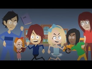 Zack and Heather Cuts School on the First Day of School/Grounded