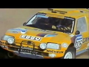 1990 Paris-Tripoli-Dakar, movie Peugeot
