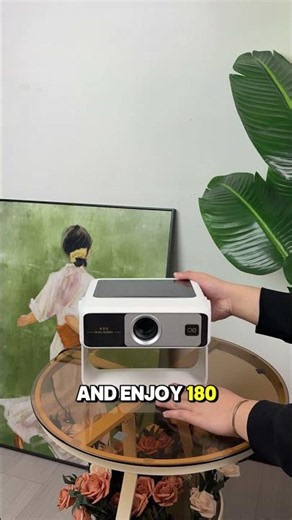 Nightstand Ceiling Projector Setup