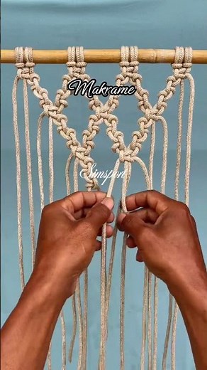 Macrame knot #knot #net