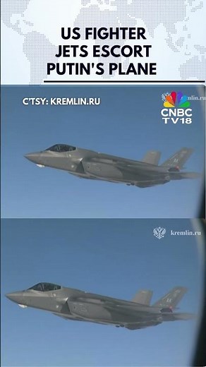 WATCH: US Fighter Jets Seen Escorting Vladimir Putin's Plane Out of Alaska | President Trump | N18G