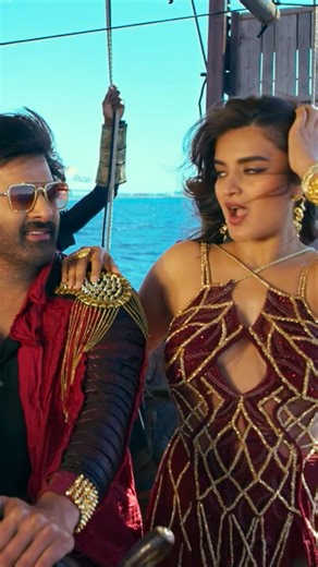 Nache Nache 4K Full Screen UHD Song Status 🥵❤️‍🔥🔥 #nachenache #rajasaab #nidhhiagerwal #prabhas