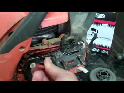 How to Replace A Sprocket on Husqvarna Chain Saw