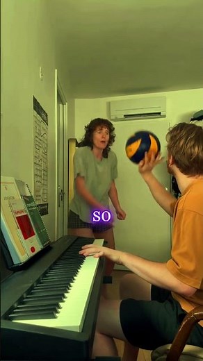 Eminem's Lose Yourself but it's a Volleyball Piano Cover 🏐🎹 #hiphop #rap#loseyourself