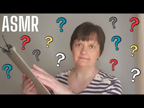 ASMR The Most Relaxing Multiple Choice Questionnaire You Will Ever Take