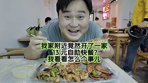 第 365 期，我家附近竟然开了一家 13 元自助快餐，我去看看怎么个事儿