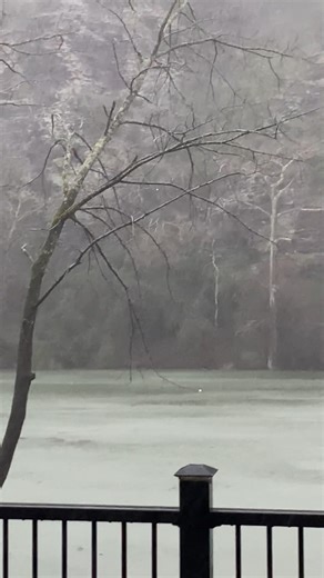 4.7K views · 62 reactions | POV - Rainy Mountain Fork morning from your riverside yurt at Beavers Bend. ️ okstateparks.camp/BeaversBend | Oklahoma State Parks | Facebook