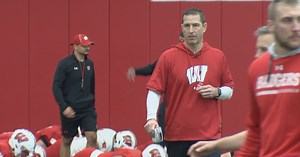 Badgers' first spring practice kicks off Luke Fickell era