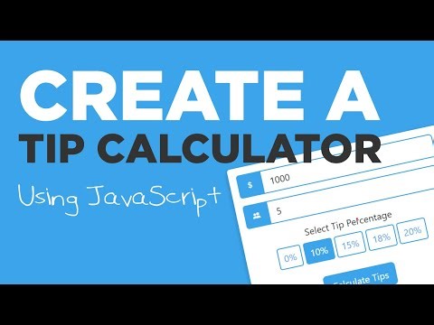 Create A Tip Calculator Using JavaScript # 111