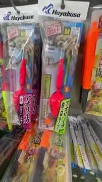 アオリイカのウキ釣り仕掛けのご紹介。今回は魚も同時に狙える泳がせ仕掛け。これらは人気が高く、南紀地方ではアジを泳がせているとヒラメが食いつくことが多い。#shorts