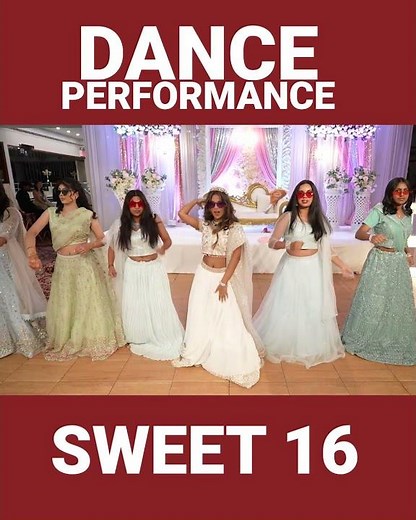 Beautiful dance performance from Sweet 16 celebration #reels