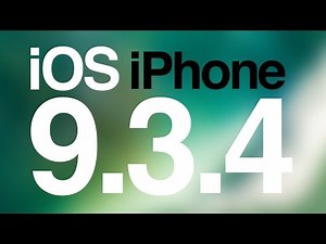 How to Update iPhone to iOS 9.3.4 - iPhone 5, iPhone SE, iPhone 6S, iPhone 5S, iPhone 5C