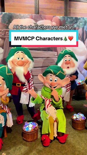 All the characters we met at Mickey’s Very Merry Christmas Party ❤️🎄 #disney #disneyworld #waltdisneyworld #disneyparks #disneyblog #orlando #florida #disneychristmas #christmasdecor #magickingdom #christmas #mvmcp #mickeysverymerrychristmasparty #holidaysatdisney