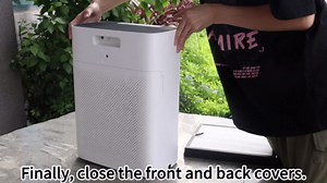 4 Pack HY4866 True H13 HEPA Replacement Filters, Compatible with MORENTO HY4866 Air Purifier, and YIOU M1 Air Cleaner Purifier, Original Version.