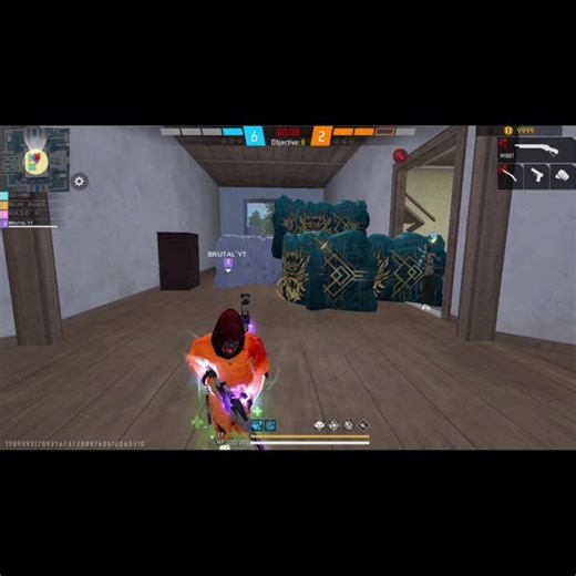 {BRUTAL YT} Free fire🔥 1vs4 Clutch in custom room☠️ PC vs PC #freefire #virslshorts #viral #shorts