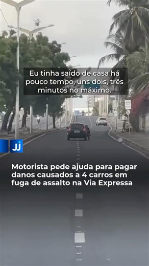 Jornal Jangadeiro on Instagram: "🔈OUÇA O RELATO DA MOTORISTA A motorista que colidiu com quatro carros ao tentar fugir de uma tentativa de assalto na Avenida Almirante Henrique Saboia (Via Expressa), em Fortaleza, criou uma campanha online para ajudar a arcar com os prejuízos. O caso ocorreu na semana passada e repercutiu nas redes sociais. O criminoso ficou pendurado carro dela que, na tentativa de derrubá-lo, acabou atingindo outros veículos; dois deles tiveram perda total. A vítima, que pref