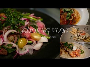 【レシピ動画＃13】写真映えなイタリアン５品紹介♡ホームパーティー🥂❤️