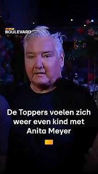 De Toppers voelen zich weer even kind op het podium met Anita Meyer | RTL Boulevard