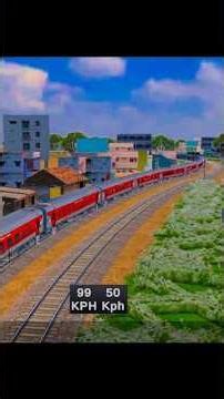 😱 Real Train Driving Experience 🚆 | Full Cinematic Ride India