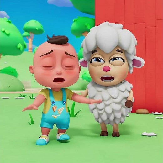 What color is the sheep? 🐑🎨 Let's hide! #NurseryRhymes #KidsSongs #LearnColors #shorts