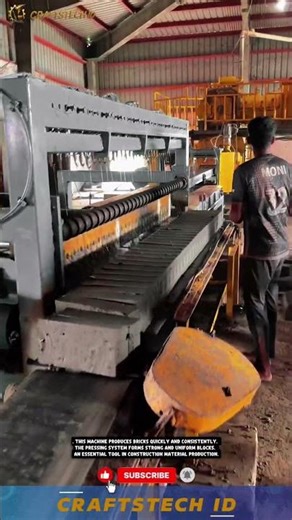 Brick Making Machine for Efficient and High Quality Construction Material Production #machine