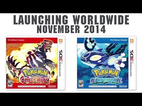 Pokemon Omega Ruby and Alpha Sapphire Announcement Trailer