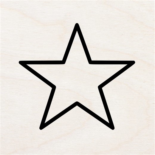 Star Outline SVG, Star SVG, Star Silhouette SVG, Simple Star Cut File, Five Point Star Svg, Star Cricut File, Star Clipart Svg - Etsy Canada