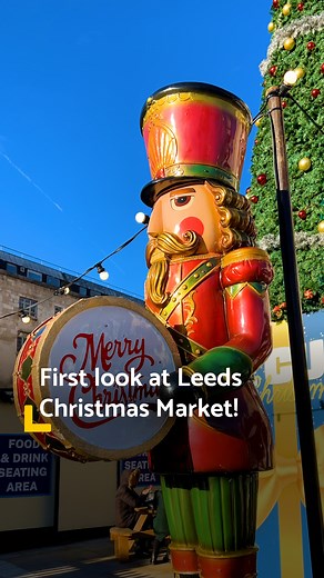FIRST LOOK at the new Leeds Christmas Markets! 🧑‍🎄 They’re back and bigger than ever, and here’s a glimpse of the Christmas takeover of Leeds city centre! ❄️ The Ice Cube in Millennium Square is packed with festive fun - from the huge ice rink to the amusement rides, you’re never far from something good to eat! ⛸️ For the first time across the city, you’ll find market stalls on the likes of Briggate and City Square too, plus lots more filling streets along the way 👀 Christmas has well and tru