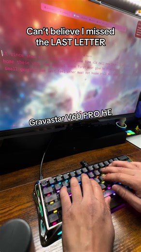 This is a top 1% keyboard right here. Metal aluminum design, purple alien magnetic switches, custom software for even more tweaking! #keyboard #gamingkeyboard #keyboardasmr #tiktokshopspringglowup #creatorsearchinsights