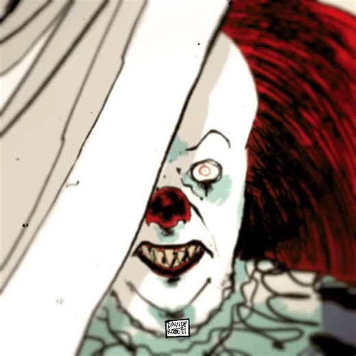 Davide Rossetti | Stephen King’s IT • 1990 🎈 I saw this scene for the first time when I was a kid … it freaked me out. Those sheets blowing in the wind... | Instagram