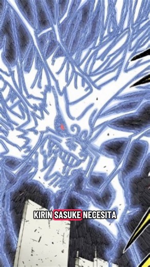 El Kirin de Sasuke #sasuke #sasukeuchiha #kirin #narutoshippuden #uchiha